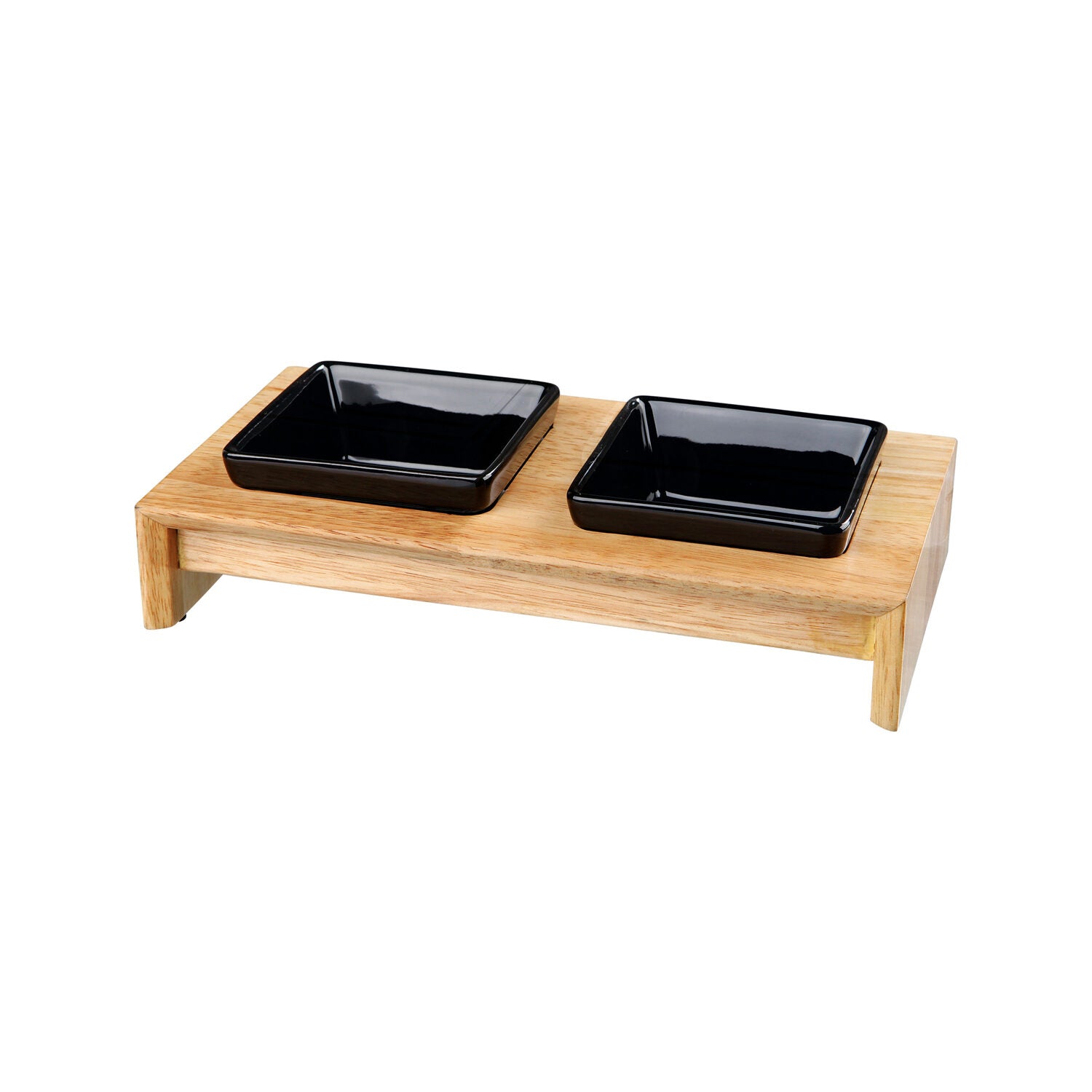  Trixie Feed And Water Bowl Set - Ceramic - Wood