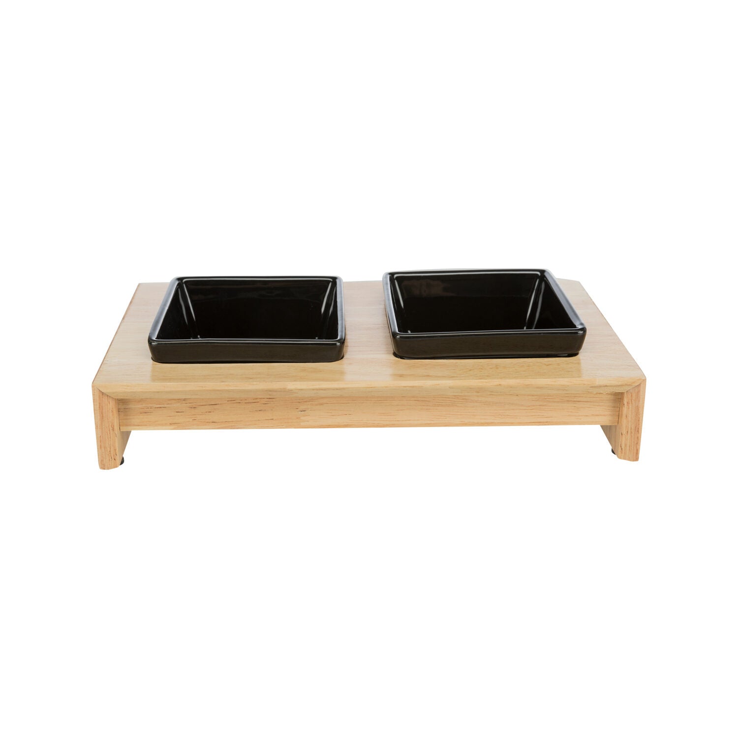  Trixie Feed And Water Bowl Set - Ceramic - Wood