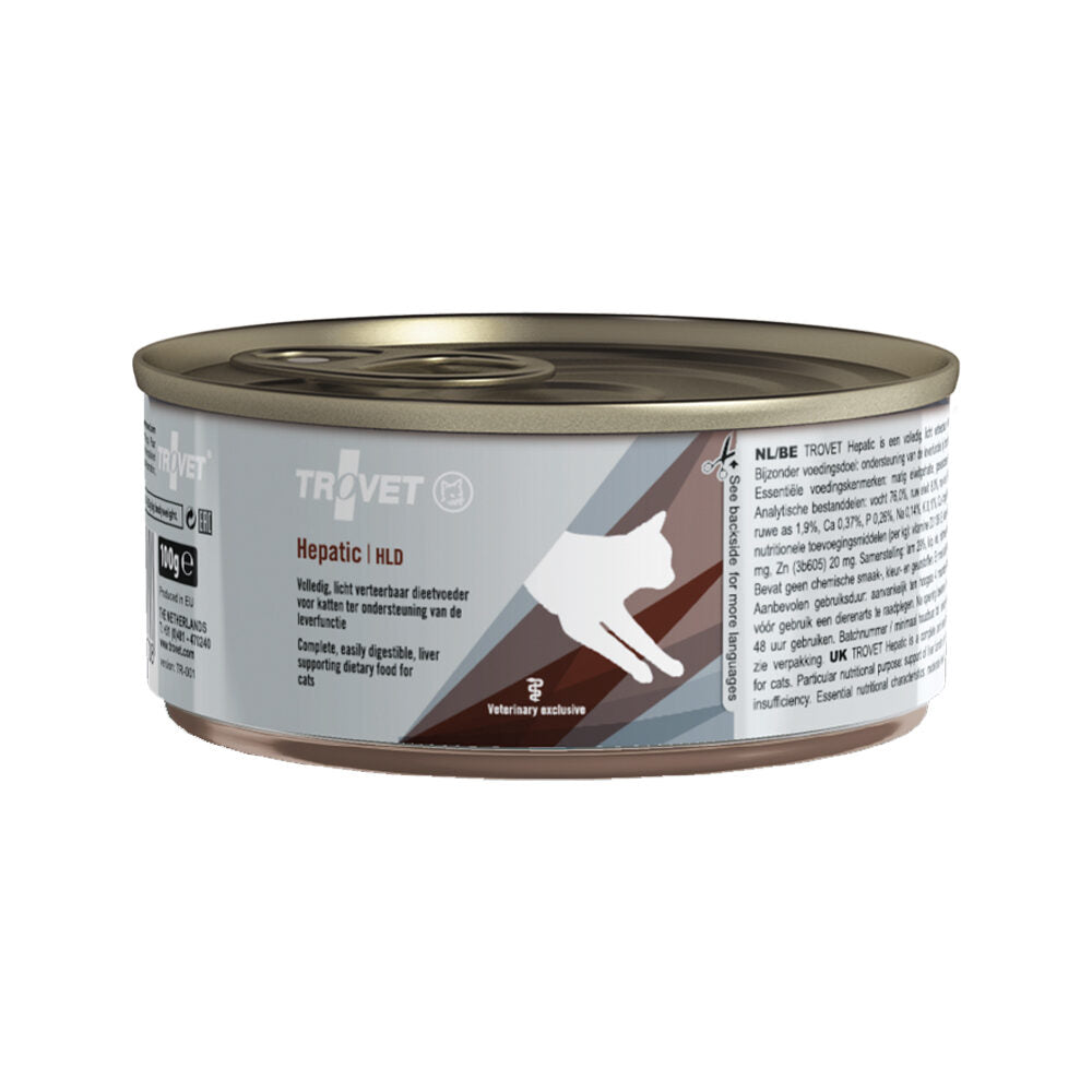  TROVET Hepatic HLD Cat - Tin