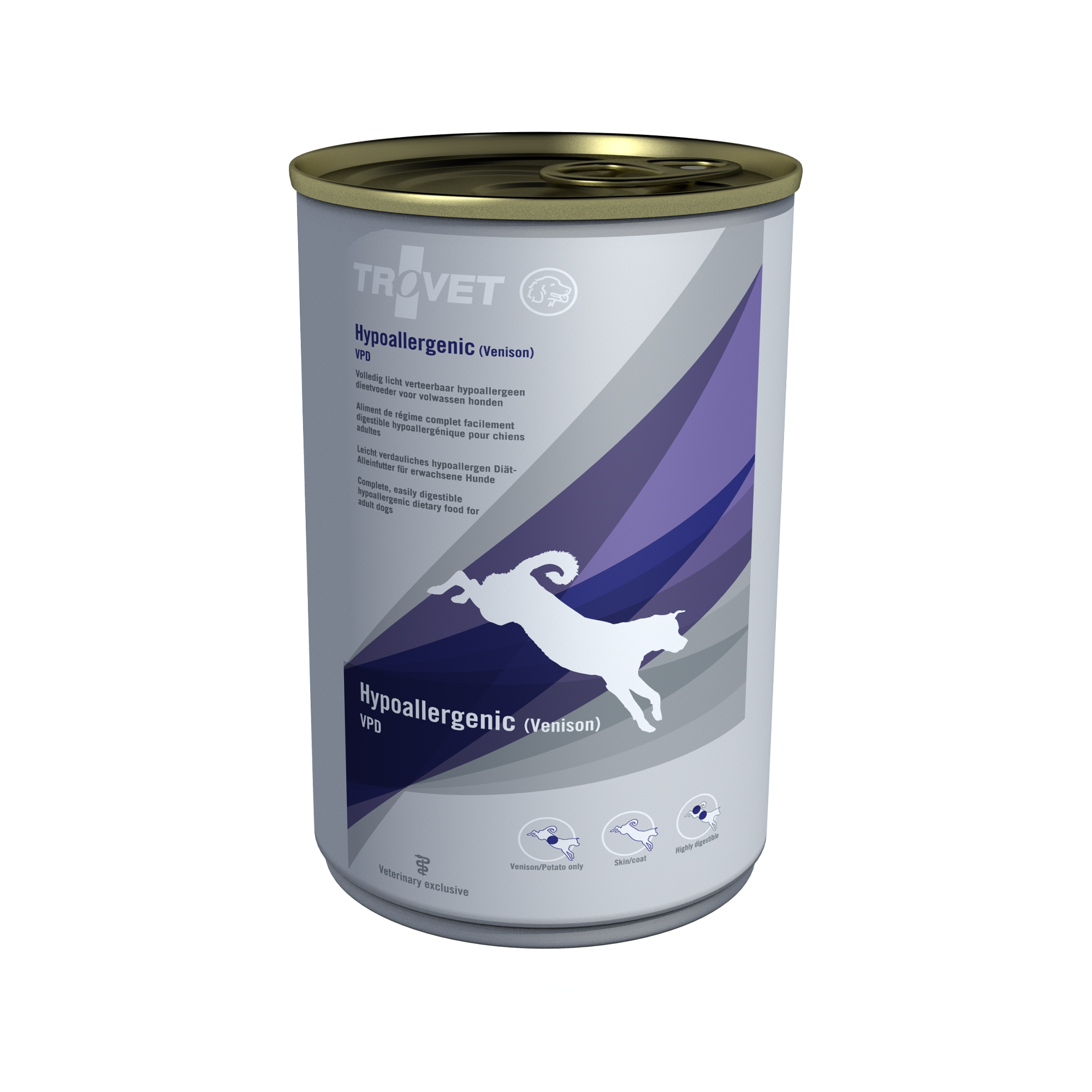  TROVET Hypoallergenic VPD (Venison) Dog - Tin