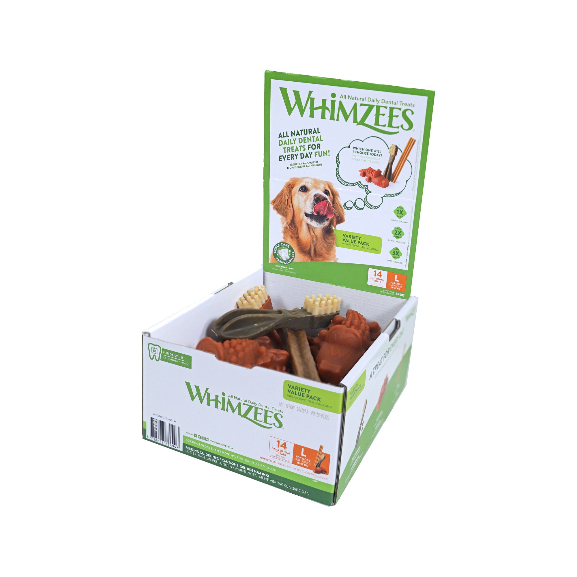  Whimzees Variety Box