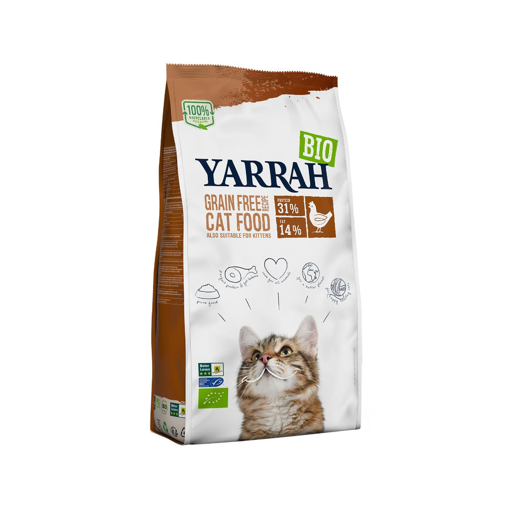  Yarrah - Dry Grain-Free Cat Food Bio