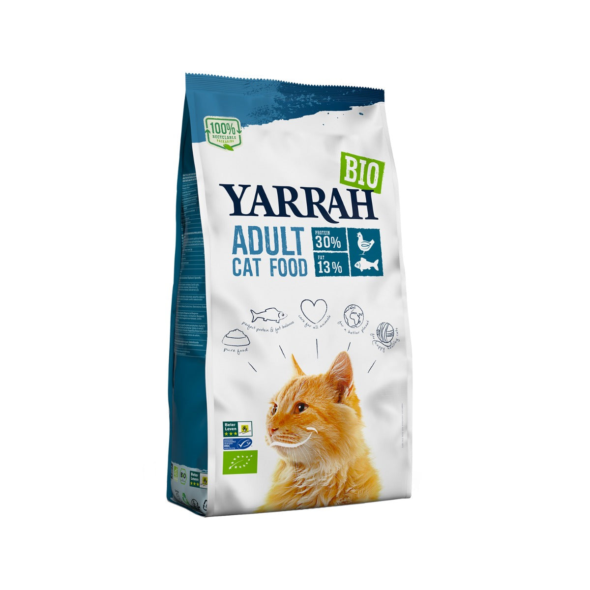  Yarrah - Dry Cat Food With Fish Bio
