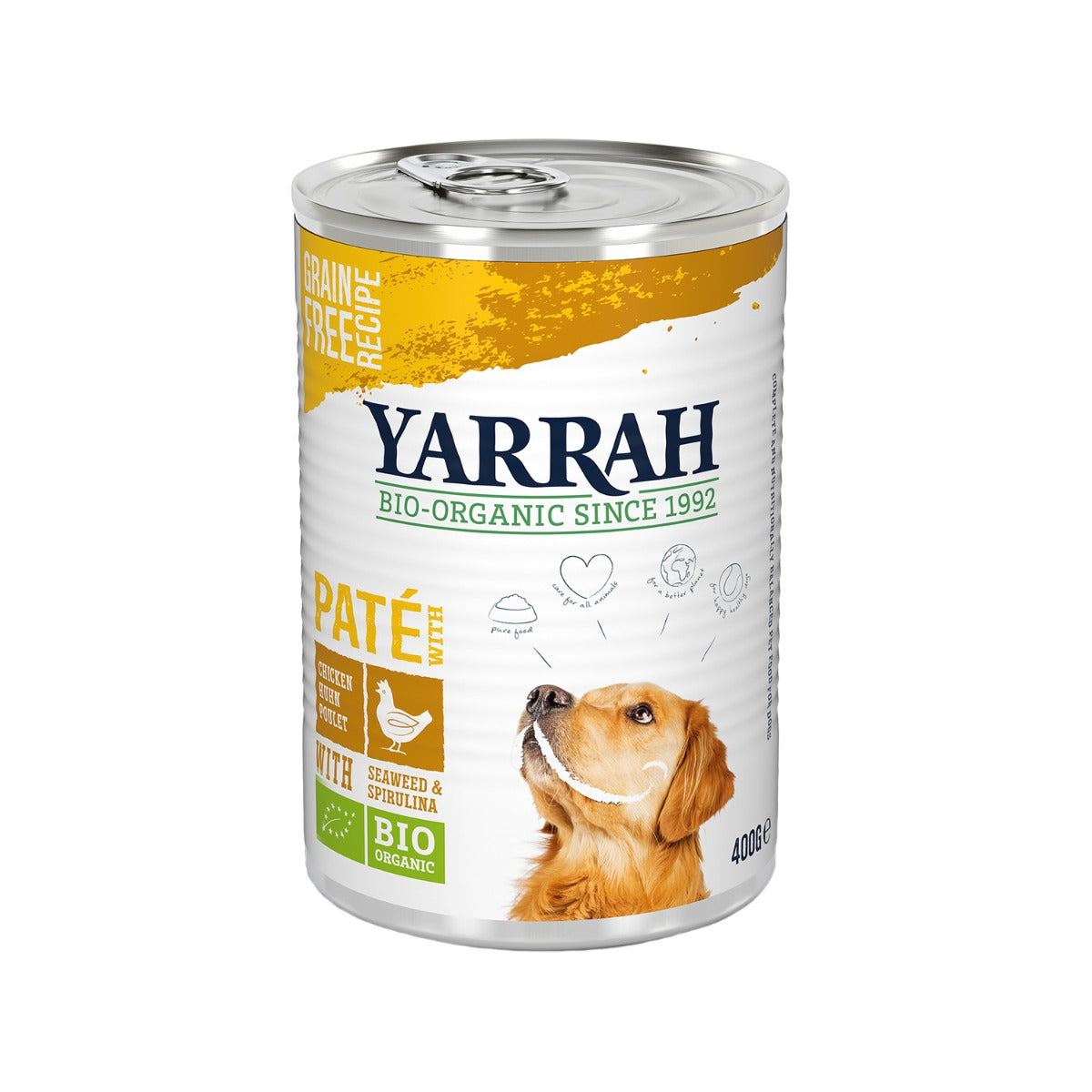  Yarrah - Paté Dog Food With Chicken Bio