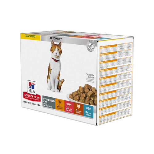  Hill's Science Plan - Feline Adult - Sterilised - Chicken - Meal Pouch